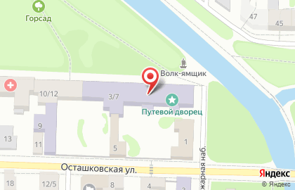 Детский сад №7 на Осташковской улице на карте