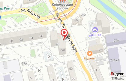 Магазин кресел, стульев и столов на карте