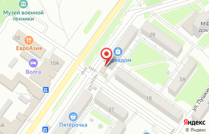 Продовольственный магазин на Пролетарской улице на карте