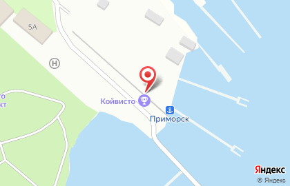 Яхт-клуб Койвисто на карте