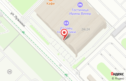 Дворец гимнастики Ирины Винер-Усмановой на карте
