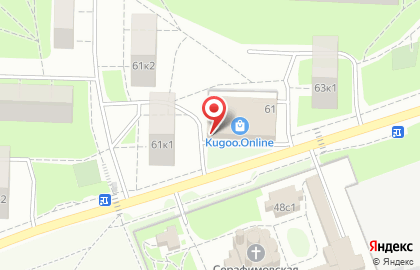 Интернет-гипермаркет OZON.ru в проезде Шокальского на карте