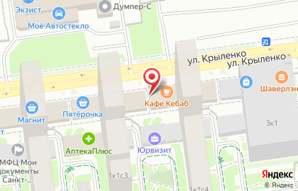 Аптека Народная Линия в Санкт-Петербурге на карте