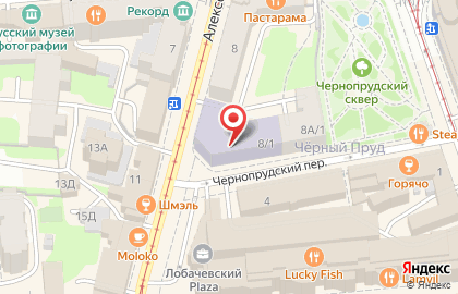 Усатый нянь на Алексеевской улице на карте