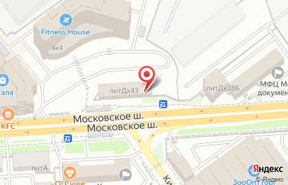 Транспортная компания Авторитет на Московском шоссе на карте