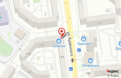 Парикмахерская Орбита на улице Будённого на карте