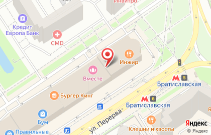Магазин товаров для творчества в Москве на карте