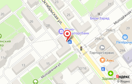 Аптека Будь здоров! на Октябрьской улице, 30/17 на карте