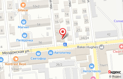 Гостиничный комплекс Сафари в Астрахани на карте