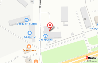 Автосервис №1 в Центральном районе на карте