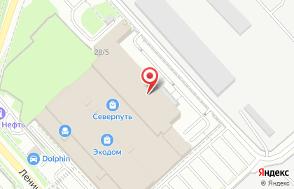 Магазин и салон штор Центр Декора Окна на улице Ленинградской на карте
