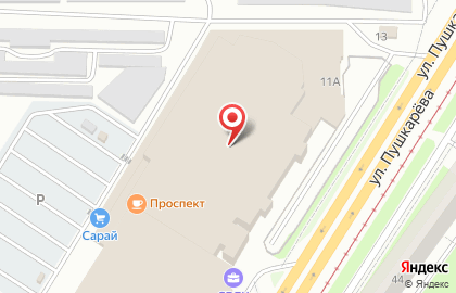 Компания Марка Ткани в Засвияжском районе на карте