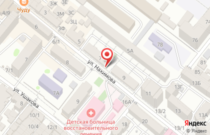 Гастроном 7 в Ленинском районе на карте