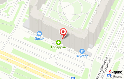Магазин тканей и фурнитуры Ткани все на Ленинском проспекте на карте