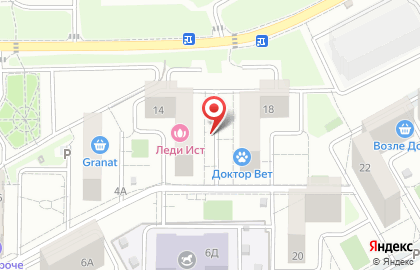 Жилой комплекс Почтовый в Краснодаре на карте
