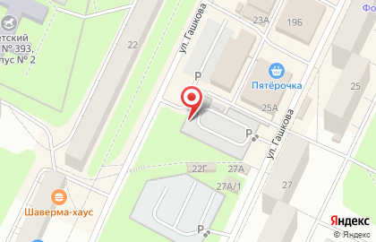 Автостоянка в Перми на карте