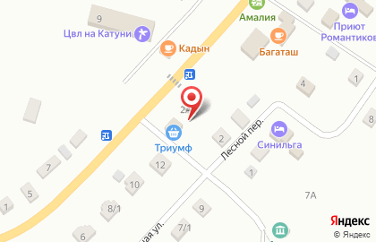 Триумф на Сосновой улице на карте