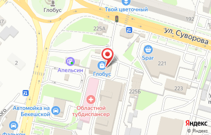 Leon на улице Суворова на карте