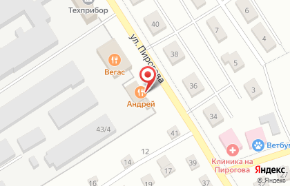 Кафе У Андрея в Щёкино на карте