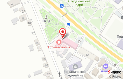 Россошанская районная больница на карте