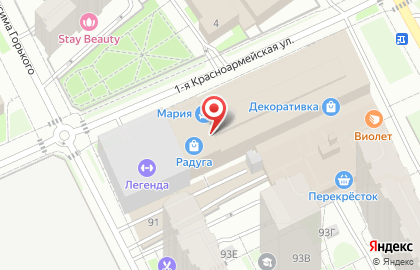 Салон мягкой мебели Формула дивана в Свердловском районе на карте