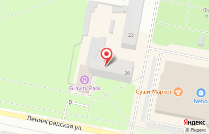 Компания Русский Фейерверк на улице Ленинградской на карте