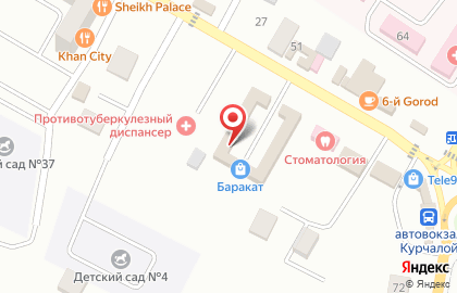 Медицинская лаборатория Терапевт на карте