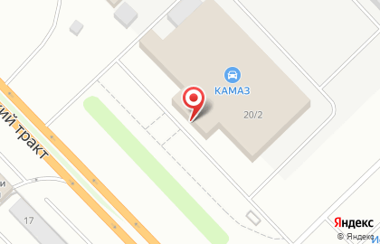 Сервисный центр тфк Камаз на Мензелинском тракте на карте