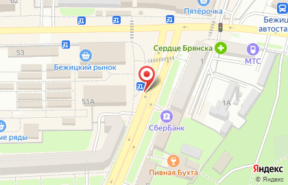 Киоск фастфудной продукции Вкусняша на карте