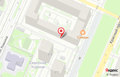 Школа танцев Феникс в Калининском районе на карте