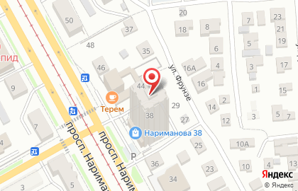 Шиномонтажная мастерская на проспекте Нариманова, 44 ст1 на карте
