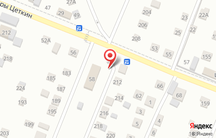 Клубы по месту жительства на улице Клары Цеткин на карте