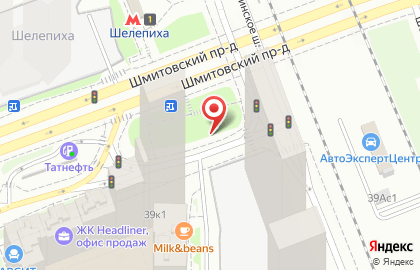 Квартиры от застройщика в ЖК «Центр-Сити» в Шмитовском проезде на карте