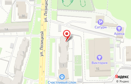 Клиника ЕвроДент в Октябрьском районе на карте