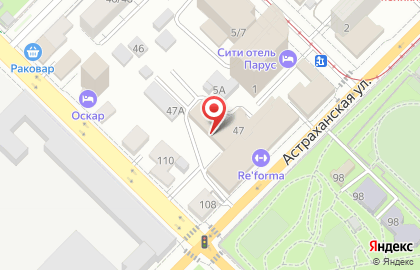 Автомойка в Саратове на карте