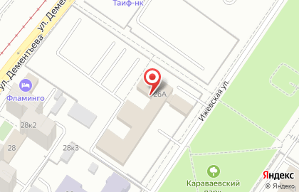 Академия социального образования на улице Дементьева на карте