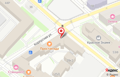 Оранта-Петербург на Пионерской улице на карте