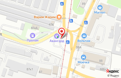АЗС Авангард на карте