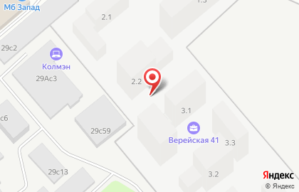 Служба доставки еды Еда495 на карте