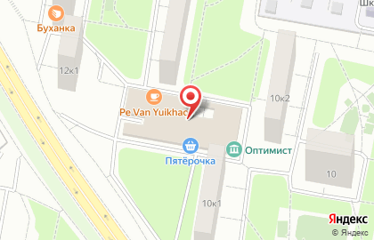 Магазин разливного пива на ул. 26 Бакинских Комиссаров, 12 к2 на карте