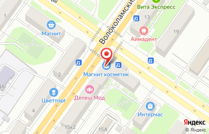 Триумф на проспекте Победы на карте