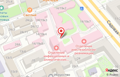 Банкомат, Московский банк Сбербанка России, ОАО, Центральный административный округ на Садовой-Черногрязской улице на карте