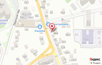 Магазин разливного пива Разливной в Прикубанском районе на карте