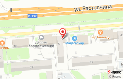 Типография Рек-Таймс на улице Растопчина на карте