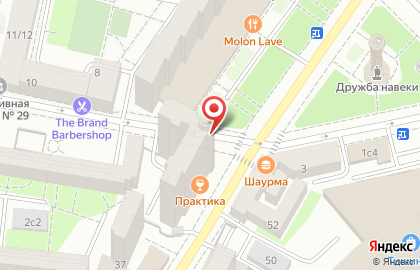 Hostel 13 на Белорусской на карте