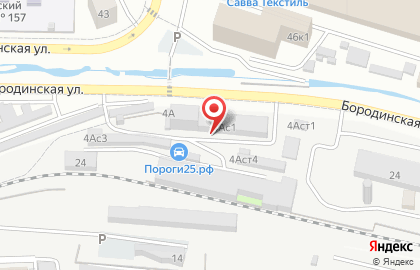 Студия мебели SoldiArt на Бородинской улице на карте