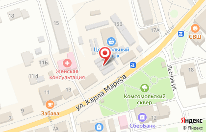 Салон связи Связной на улице Карла Маркса на карте