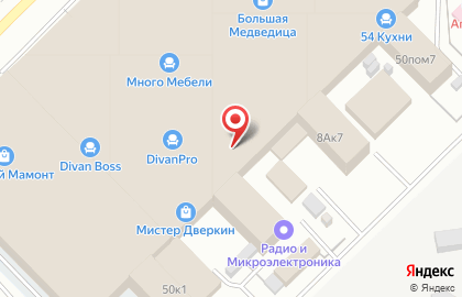 Салон интерьерных дверей на карте