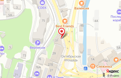 Банк ВТБ в Ставрополе на карте