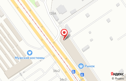 Парикмахерская Золотые ножницы в Промышленном районе на карте
